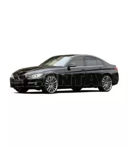 BMW ΣΕΙΡΑ 3 F30 SEDAN 2012+ TRIM ΠΑΡΑΘΥΡΩΝ (ΑΝΟΞΕΙΔΩΤΟ ΑΤΣΑΛΙ / ΧΡΩΜΙΟ) - 4 ΤΕΜ. 