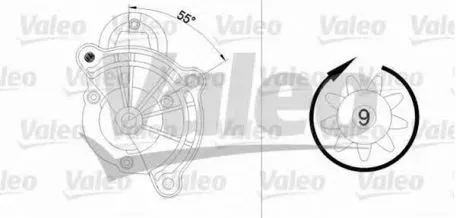 CIZX9109660 Citroen ZX 1991-1993 | Μίζα 