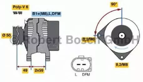 SELE9909650 Seat Leon 1999-2005 | Δυναμό 