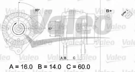 SEIB0209650 Seat Ibiza 2002-2008 | Δυναμό 