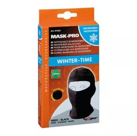 Lampa ΜΠΑΛΑΚΛΑΒΑ MASK-PRO ΜΑΥΡΗ 100% ΜΙΚΡΟΦΙΜΠΡΑ 9142.4-LM 