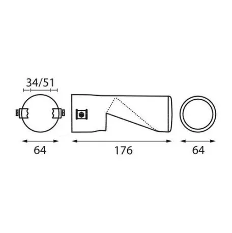 Lampa ΑΚΡΟ ΕΞΑΤΜΙΣΗΣ TS-69 36-63mm ΚΟΜΜΕΝΟ L6011.7 