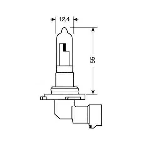 Lampa HB3 9005 BLUE ΧΕΝΟΝ 12V/65 4.500Κ L5827.7 