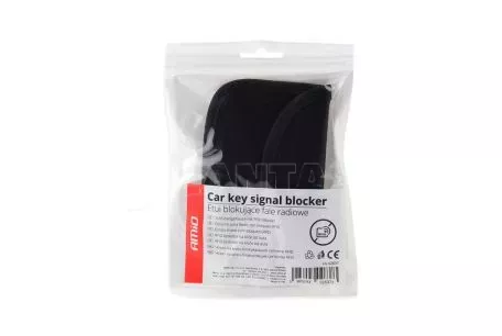 AMIO ΘΗΚΗ ΑΣΦΑΛΕΙΑΣ RFID BLOCKER 10X6,5cm ΓΙΑ ΚΛΕΙΔΙΑ ΚΑΙ ΚΑΡΤΕΣ SB-01 AMIO 02637/AM 