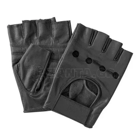 Simoni Racing ΓΑΝΤΙΑ ΟΔΗΓΟΥ ΔΕΡΜΑΤΙΝΑ ΜΑΥΡΑ ΜΙΣΑ (XL) VINTAGE GLOVES SRGV1XL 