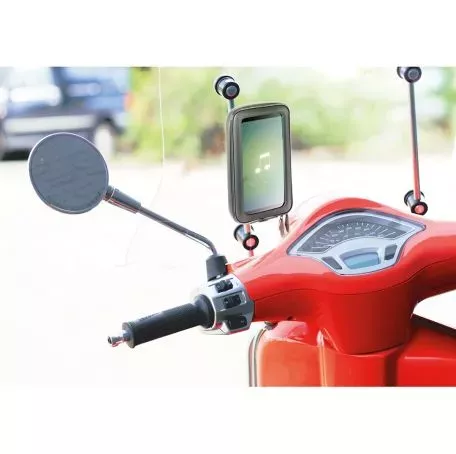 Lampa ΒΑΣΗ ΣΤΗΡΙΞΗΣ ΚΙΝΗΤΟΥ SMART SCOOTER CASE 165x90mm ( ΜΕ ΣΤΗΡΙΞΗ ΣΤΟ ΚΑΘΡΕΠΤΗ Η ΣΕ ΜΠΑΡΑ 9>14mm) 9157.1-LM 