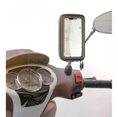 Lampa ΒΑΣΗ ΣΤΗΡΙΞΗΣ ΚΙΝΗΤΟΥ SMART SCOOTER CASE 165x90mm ( ΜΕ ΣΤΗΡΙΞΗ ΣΤΟ ΚΑΘΡΕΠΤΗ Η ΣΕ ΜΠΑΡΑ 9>14mm) 9157.1-LM 