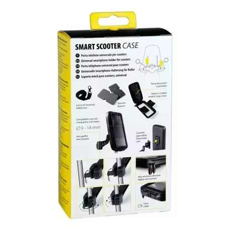 Lampa ΒΑΣΗ ΣΤΗΡΙΞΗΣ ΚΙΝΗΤΟΥ SMART SCOOTER CASE 165x90mm ( ΜΕ ΣΤΗΡΙΞΗ ΣΤΟ ΚΑΘΡΕΠΤΗ Η ΣΕ ΜΠΑΡΑ 9>14mm) 9157.1-LM 