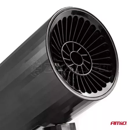 AMIO ΑΕΡΟΘΕΡΜΟ ΑΝΑΠΤΗΡΑ 12V - 150W (ΚΑΛΩΔΙΟ 150 cm) ΜΑΥΡΟ 150x100x80 mm ΑΜΙΟ - 1 ΤΕΜ. 02898/AM 