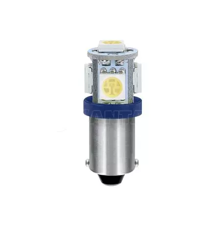 Lampa T4W BA9s 24/28V 5SMDx1CHIP LED 35lm ΜΠΛΕ ΚΟΥΤΙ LAMPA - 20 ΤΕΜ. L9757.0 