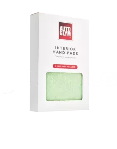 AutoGLym AUTOGLYM  INTERIOR HAND PAD - ΕΙΔΙΚΑ ΣΦΟΥΓΓΑΡΙΑ ΕΣΩΤΕΡΙΚΟΥ ΧΩΡΟΥ - 2 Τεμ. AG/HPAD 