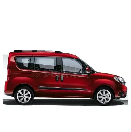 S-DIZAYN ΧΕΡΟΥΛΙΑ ΠΟΡΤΑΣ ΓΙΑ FIAT DOBLO II 2010+  ΧΡΩΜΙΟΥ ΜΕΤΑΛΛΙΚΑ S-Dizayn - 4 Τεμ. ΧΠ.5805120/SD 