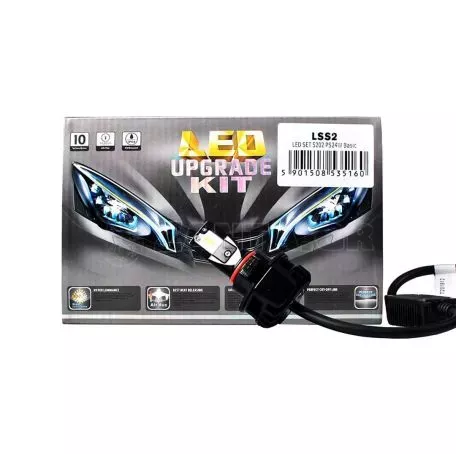 M-tech PS24W 12/24V 16W 5.700K LED KIT  BASIC EPISTAR (ΜΕ ΑΝΕΜΙΣΤΗΡΑΚΙ  ή ΨΥΚΤΡΑ) - 2 ΤΕΜ. LSS2/MT 