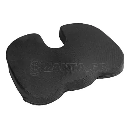 Lampa ΜΑΞΙΛΑΡΙ ΚΑΘΙΣΜΑΤΟΣ ERGO SEAT CONTOUR ΜΕ GEL ΚΑΙ ΑΦΡΟ MEMORY FOAM  (ΜΑΥΡΟ) - 1 ΤΕΜ. L5436.4 