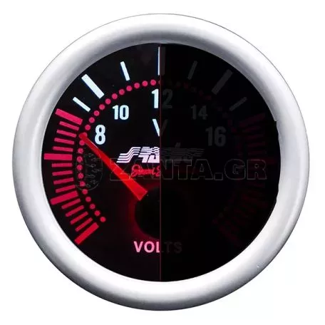 Simoni Racing ΣΤΡΟΦΟΜΕΤΡΟ 0-10000rpm 52mm 2'' ΜΑΥΡΟ ΜΕ ΚΟΚΚΙΝΟ ΦΩΤΙΣΜΟ ΟΡΓ/TM/A 