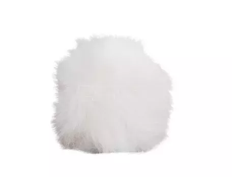 Simoni Racing ΚΑΛΥΜΜΑ ΓΙΑ ΠΟΜΟΛΟ ΤΑΧΥΤΗΤΩΝ FLUFFY FUR COVER ΛΕΥΚΟ ΓΟΥΝΙΝΟ ΧΝΟΥΔΩΤΟ SIMONI RACING - 1 TEM. SRGKFW 