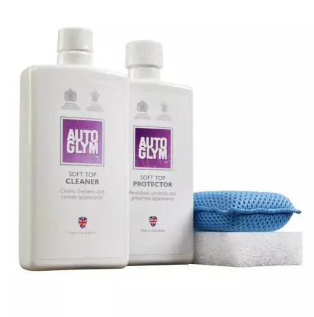 AutoGLym AUTOGLYM FABRIC HOOD KIT - KIT ΚΑΘΑΡΙΣΜΟΥ - ΑΔΙΑΒΡΟΧΟΠΟΙΗΣΗΣ ΚΟΥΚΟΥΛΑΣ  2x500ml - 2 Τεμ. ΧΜ.AG/FABHOODKIT 