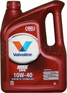 Valvoline Max Life 10W-40 4lt 