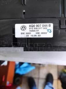 ΧΕΙΡΙΣΤΗΡΙΑ A/C ΓΙΑ VW POLO '02-'08 ΚΩΔΙΚΟΣ 6Q0907044B 