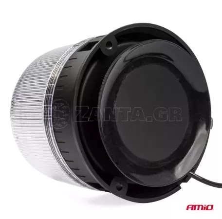 AMIO ΦΑΡΟΣ DIAMONT W25M ΜΕ ΛΕΥΚΟ ΚΑΠΑΚΙ 12/24V 24xSMD LED ΠΟΡΤΟΚΑΛΙ ΜΑΓΝΗΤΙΚΟΣ ΦΙΣ ΑΝΑΠΤΗΡΑ 131x126mm ΑΜΙΟ - 1 ΤΕΜ. 03340/AM 