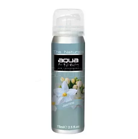 Aqua ΑΡΩΜΑΤΙΚΟ ΑΥΤΟΚΙΝΗΤΟΥ ΣΕ ΣΠΡΕΙ (SPRAY) ΜΕ ΑΡΩΜΑ ΓΙΑΣΕΜΙ (JASMINE FLOWER) FLOWERS SERIES 75ml AQUA - 1 TEM. 10-202/AQ 