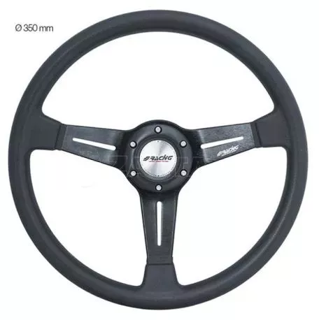 Simoni Racing ΤΙΜΟΝΙ SLAG ΜΑΥΡΟ 350mm SRSLAG 