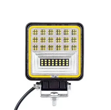 M-tech ΠΡΟΒΟΛΕΑΣ ΕΡΓΑΣΙΑΣ WORK LIGHTS 12/24V 42x1W SMDx3030LED 42W 6.000K 2.880lm 108x108x47mm  M-TECH -1ΤΕΜ. WLE46/MT 