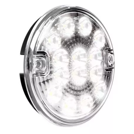 Lampa ΦΩΣ ΦΟΡΤΗΓΟΥ ΠΙΣΩ 12/24V 14LED ΔΙΑΦΑΝΟ ΣΤΡΟΓΓΥΛΟ 140mm 1ΤΕΜ. L4152.8 