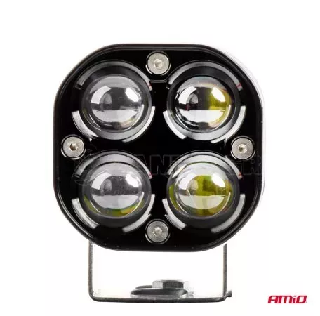 AMIO ΠΡΟΒΟΛΕΑΣ ΕΡΓΑΣΙΑΣ ΤΕΤΡΑΓΩΝΟΣ LED 20W 9-36V 4.000lm 6.500K AWL63 AMIO - 1 ΤΕΜ. 04204/AM 