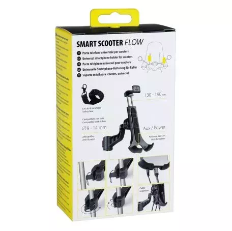 Lampa ΒΑΣΗ ΣΤΗΡΙΞΗΣ ΚΙΝΗΤΟΥ SMART SCOOTER FLOW 130-190mm ( ΜΕ ΣΤΗΡΙΞΗ ΣΤΟ ΚΑΘΡΕΠΤΗ Η ΣΕ ΜΠΑΡΑ 9-14mm) 9157.0-LM 