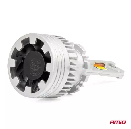 AMIO ΛΑΜΠΕΣ LED D2S/D2R 12V 6.000K 6800lm CAN-BUS D-BASIC SERIES AMIO - 2 Τεμ. 03627/AM 