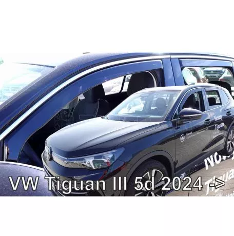 Heko ΑΝΕΜΟΘΡΑΥΣΤΕΣ ΓΙΑ VW TIGUAN 5D 2022+ ΣΕΤ ΑΥΤΟΚΙΝΗΤΟΥ ΑΠΟ ΕΥΚΑΜΠΤΟ ΦΙΜΕ ΠΛΑΣΤΙΚΟ HEKO - 4 ΤΕΜ. ΑΝΕΜ.SET31037 