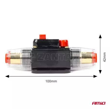 AMIO ΔΙΑΚΟΠΤΗΣ ΑΣΦΑΛΕΙΑΣ ΚΥΚΛΩΜΑΤΟΣ 12/24/36/48V 80A AMIO - 1 Τεμ. 03820/AM 