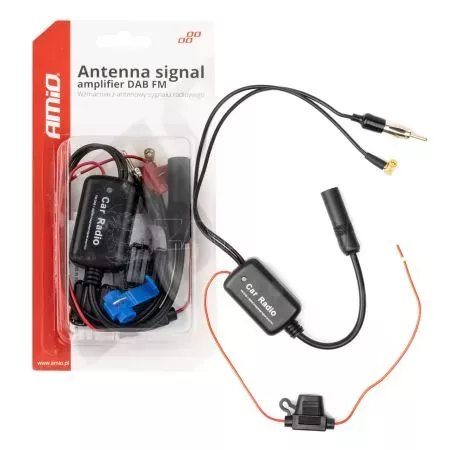 AMIO ΕΝΙΣΧΥΤΗΣ ΣΗΜΑΤΟΣ ΚΕΡΑΙΑΣ 12V - DAB/FM AMIO - 1 τεμ. 04134/AM 