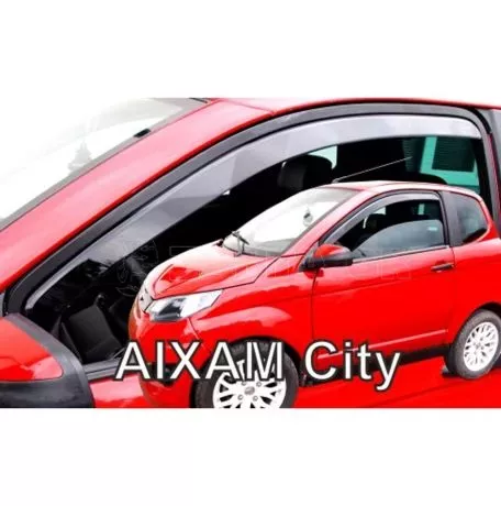 Heko ΑΝΕΜΟΘΡΑΥΣΤΕΣ ΓΙΑ AIXAM CITY / E-CITY / CROSSLINE / CROSSOVER / E-CROSSOVER 3D 2007+ ΖΕΥΓΑΡΙ ΑΠΟ ΕΥΚΑΜΠΤΟ ΦΙΜΕ ΠΛΑΣΤΙΚΟ HEKO - 2 ΤΕΜ. ΑΝΕΜ.15019 