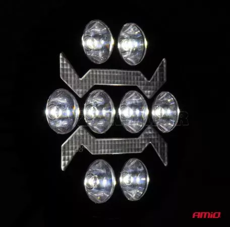 AMIO ΠΡΟΒΟΛΕΑΣ ΕΡΓΑΣΙΑΣ ΣΤΡΟΓΓΥΛΟΣ LED 54W 9-36V 10.000lm 6.500K AWL69 AMIO - 1 ΤΕΜ. 04210/AM 