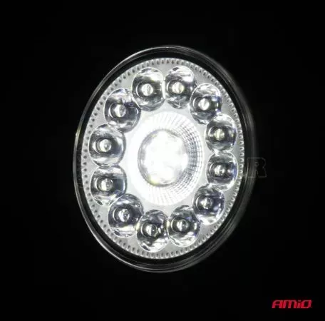 AMIO ΠΡΟΒΟΛΕΑΣ ΕΡΓΑΣΙΑΣ ΣΤΡΟΓΓΥΛΟΣ LED 96W 9-36V 9.600lm 6.500K AWL62 AMIO - 1 ΤΕΜ. 04203/AM 