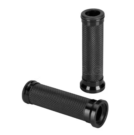 Lampa ΧΕΡΟΥΛΙΑ MOTO ALU GRIP  ΜΑΥΡΟ ΧΡΩΜΑ 22mm+25mm 12cm LAMPA - 2 τεμ. 9175.4-LM 