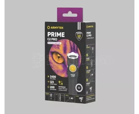 Armytek ΦΑΚΟΣ ARMYTEK PRIME C2 PRO MAGNET USB ΛΕΥΚΟΣ F08101C 