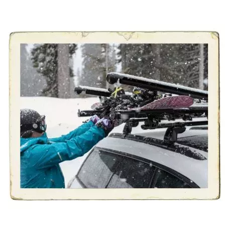 YAKIMA ΒΑΣΗ ΣΚΙ ΟΡΟΦΗΣ FATCAT 6 EVO BLACK 6 ΖΕΥΓΑΡΙΑ ΣΚΙ / 4 SNOWBOARD YAKIMA ΜΑΥΡΗ 82,5cm ΥΑΚΙΜΑ  Y8003076 