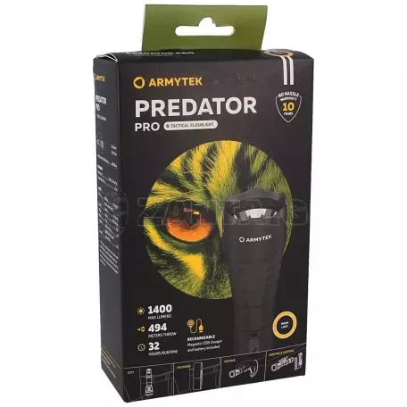 Armytek ΦΑΚΟΣ ARMYTEK PREDATOR PRO MAGNET USB  F07301C 