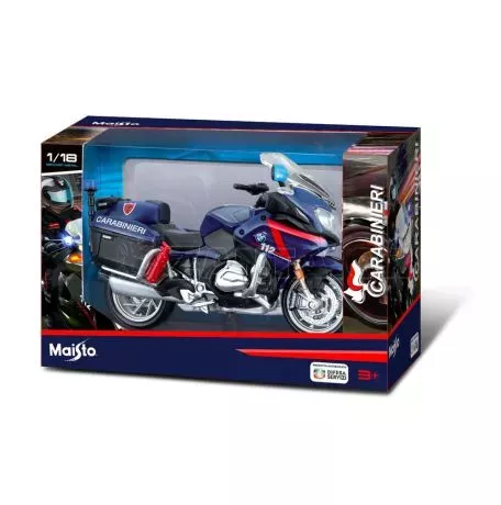 Lampa ΜΙΝΙΑΤΟΥΡΑ BMW R1200RT MOTO ΑΣΤΥΝΟΜΙΑΣ CARABINIERI 1:18 BURAGO - 1 ΤΕΜ. L.BU34306 