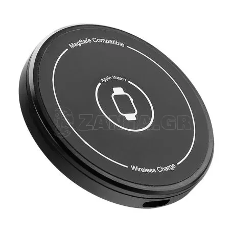 Optiline Μαγνητικός, Ασύρματος Φορτιστής Mag Wireless Charging Pad 3 in 1 της σειράς Optiline για Qi Ασύρματη φόρτιση συσκευών με θύρα USB Type C 15W, Καλώδιο 100 cm και MagSafe τε 