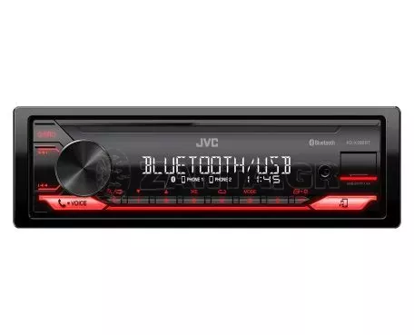 JVC JVC R-USB RED COLOR BT KD-X282BT 4x50W MP3/ AUX/ BLUETOOTH KD-X282BT 