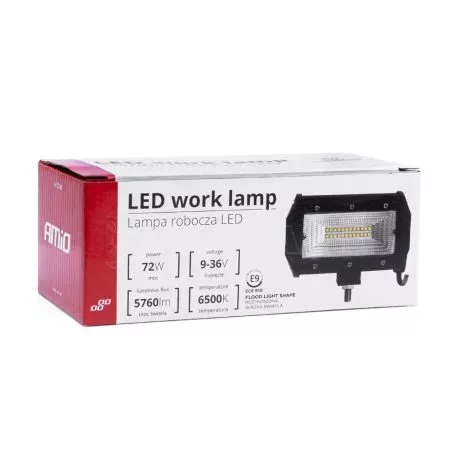 AMIO ΠΡΟΒΟΛΕΑΣ ΕΡΓΑΣΙΑΣ WORKING LAMP 24xSMD LED 72W 9-36V 5760lm 6500K 135x75x55mm AWL35  ΑMiO - 1 TEM. 03246/AM 