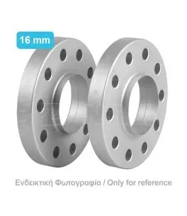 ΑΠΟΣΤΑΤΕΣ ΠΡΟΣΘΗΚΕΣ ΤΡΟΧΩΝ 16 mm A27 ΚΑΡΕ 5 X 114 mm ΚΕΝΤΡΟ 66,1 mm ΔΙΑΜΕΤΡΟΣ 12 mm ΓΙΑ NISSAN / RENAULT - 2 ΤΕΜ. 