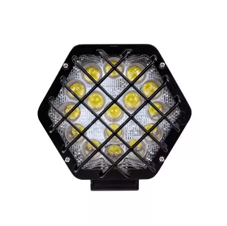 M-tech ΠΡΟΒΟΛΕΑΣ ΕΡΓΑΣΙΑΣ 12-30V 48W 16X3WSMD LED max1600lm ΕΞΑΓΩΝΟΣ 138x124x65mm SPOT ECONO M-TECH - 1 Τεμ. WLE53/MT 