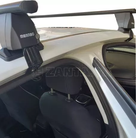 MENABO Kit Μπάρες - Πόδια MENABO αλουμινίου για Fiat Tipo 2015 + - 2 τεμάχια ΜΠ.FTIPO.05 