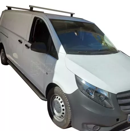 MENABO Kit Μπάρες - Πόδια MENABO αλουμινίου για Mercedes Vito 2015+ - 2 τεμάχια ΜΠ.ΜVITO.11 