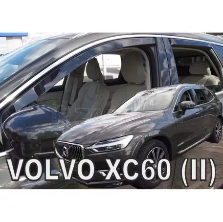 Heko ΣΕΤ ΑΝΕΜΟΘΡΑΥΣΤΕΣ ΑΥΤΟΚΙΝΗΤΟΥ ΓΙΑ VOLVO XC60 II 5D 2017> ΑΠΟ ΕΥΚΑΜΠΤΟ ΦΙΜΕ ΠΛΑΣΤΙΚΟ HEKO - 4 ΤΕΜ. ΑΝΕΜ.SET31261 